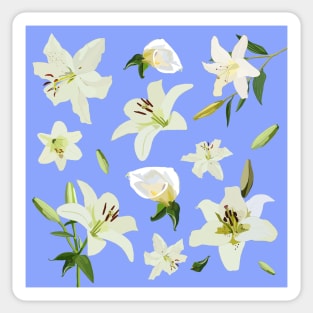 Lily flowers Sticker